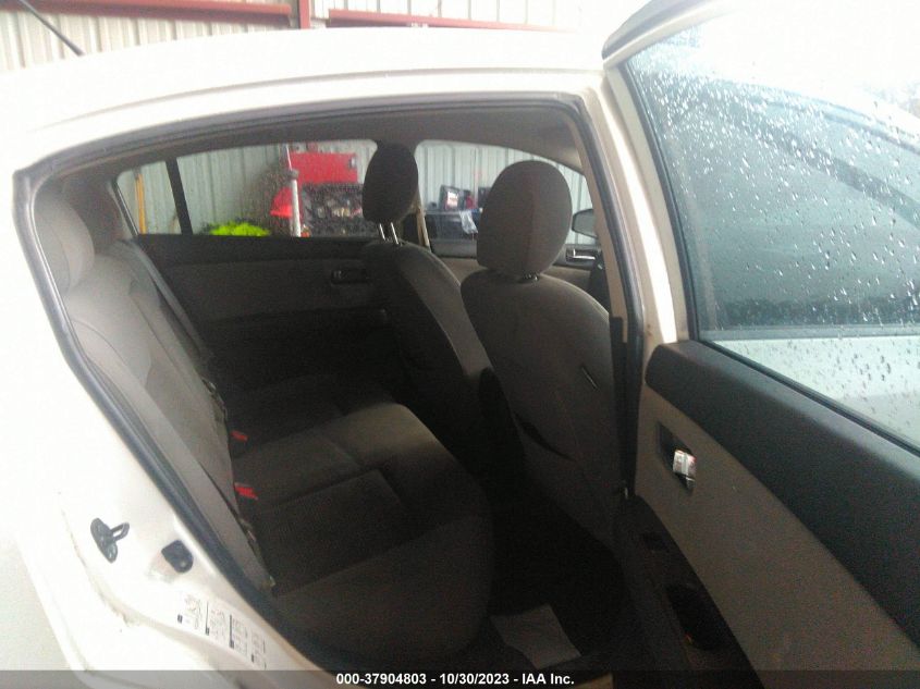 2010 Nissan Sentra 2.0 Sr VIN: 3N1AB6AP1AL708889 Lot: 37904803