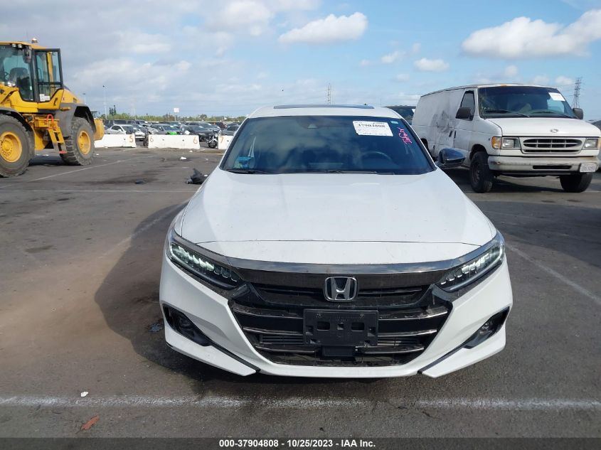 2022 Honda Accord Sedan Sport VIN: 1HGCV2F39NA001582 Lot: 37904808