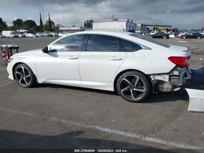 2022 Honda Accord Sedan Sport VIN: 1HGCV2F39NA001582 Lot: 37904808