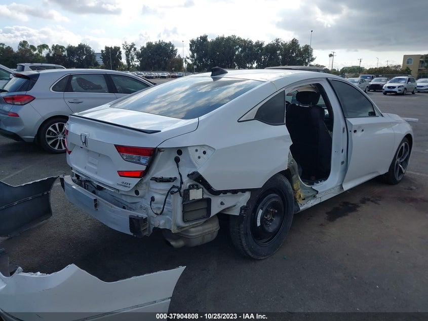 2022 Honda Accord Sedan Sport VIN: 1HGCV2F39NA001582 Lot: 37904808