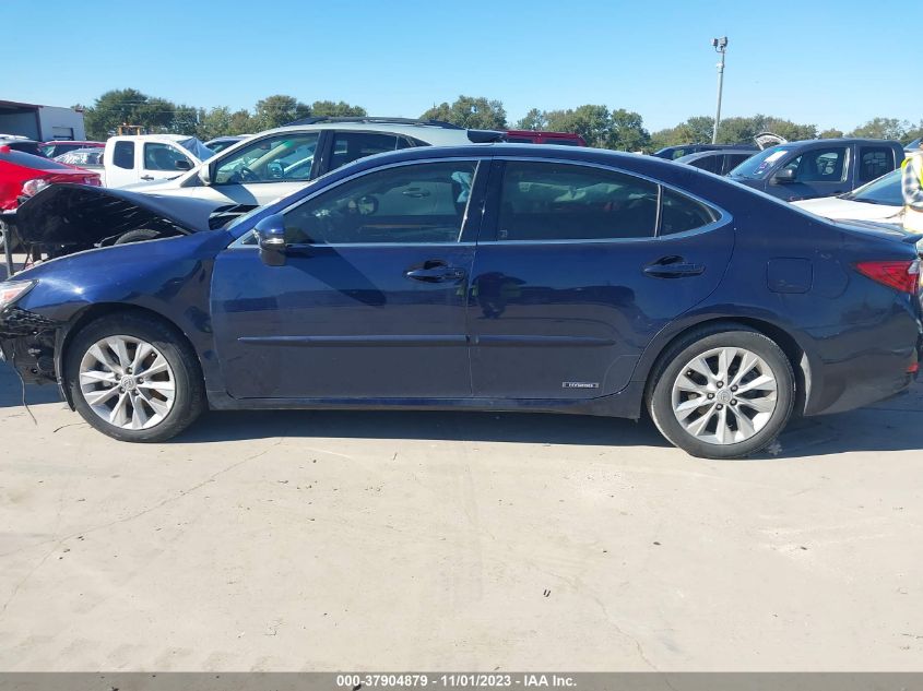 2013 Lexus Es 300H Hybrid VIN: JTHBW1GG0D2017535 Lot: 37904879