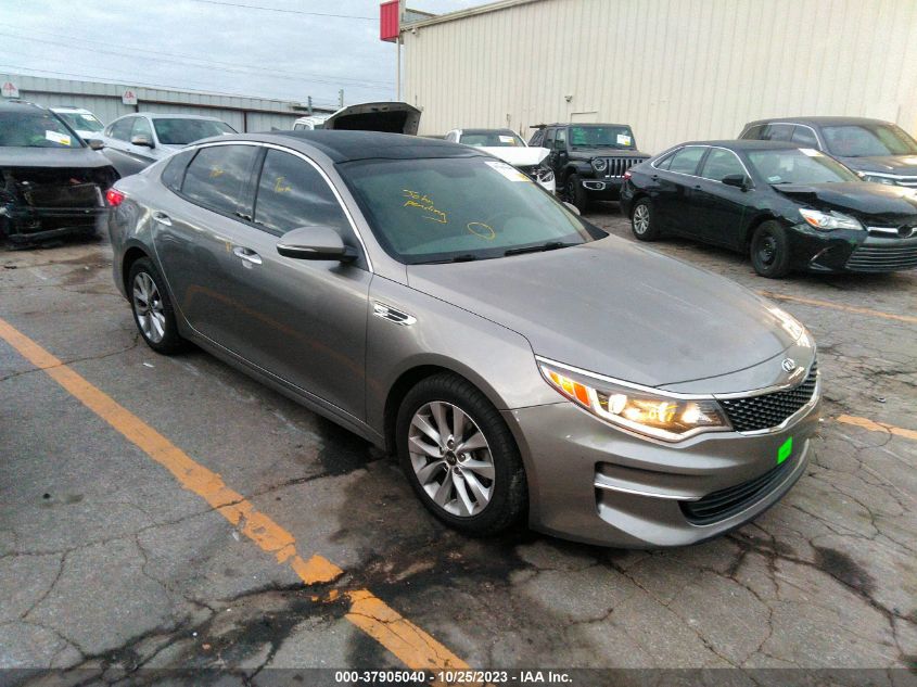 2016 Kia Optima Ex VIN: 5XXGU4L32GG040363 Lot: 37905040