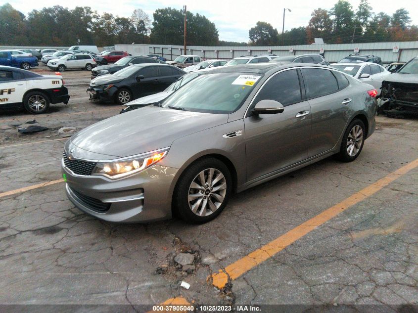 2016 Kia Optima Ex VIN: 5XXGU4L32GG040363 Lot: 37905040