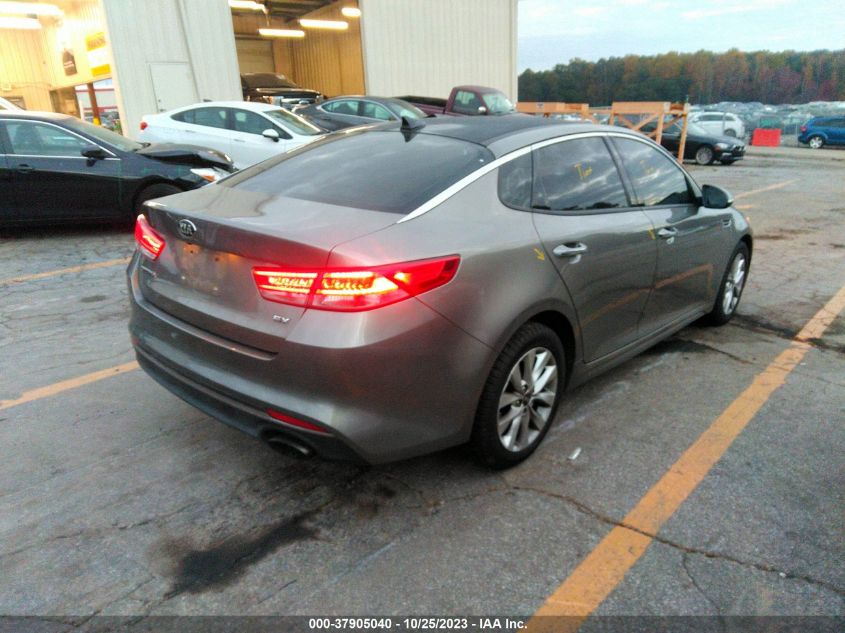 2016 Kia Optima Ex VIN: 5XXGU4L32GG040363 Lot: 37905040