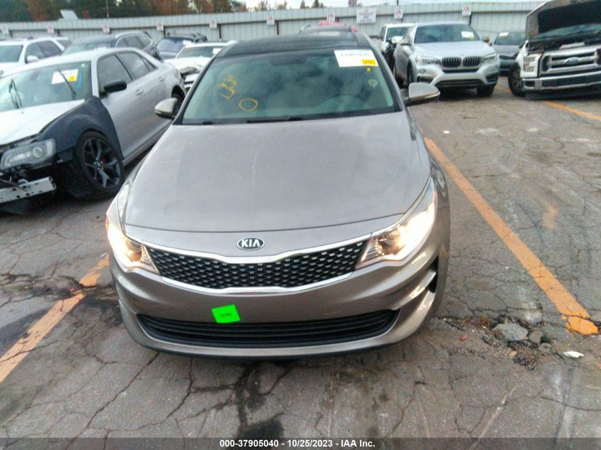 2016 Kia Optima Ex VIN: 5XXGU4L32GG040363 Lot: 37905040