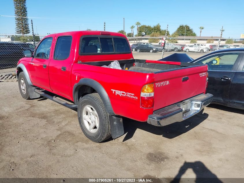 2003 Toyota Tacoma Prerunner VIN: 5TEGN92N93Z301898 Lot: 37905261