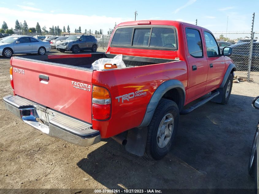 2003 Toyota Tacoma Prerunner VIN: 5TEGN92N93Z301898 Lot: 37905261