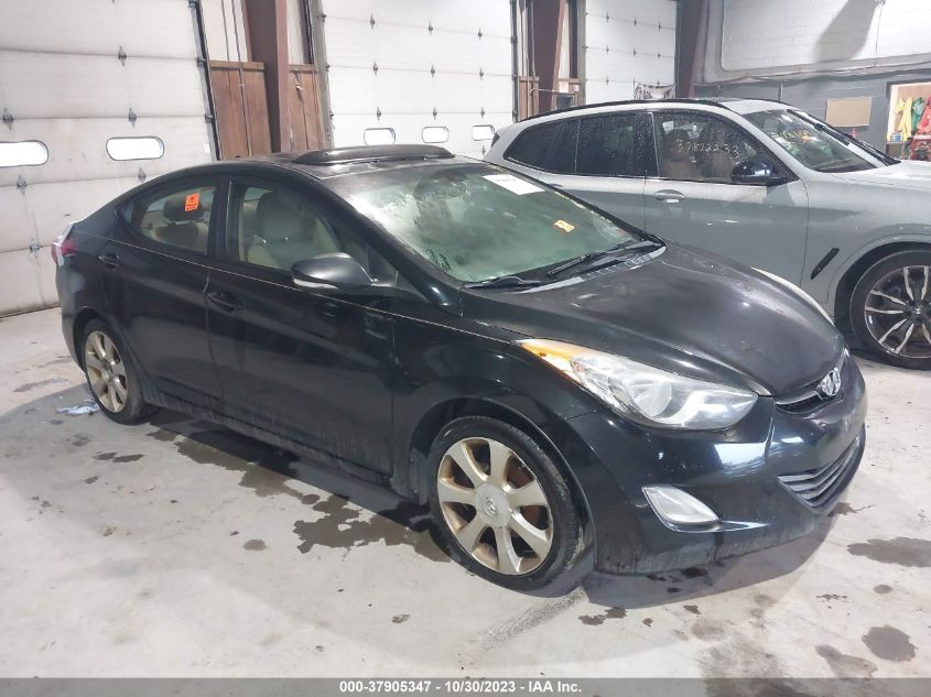 2012 Hyundai Elantra Limited Pzev VIN: 5NPDH4AE2CH128775 Lot: 37905347