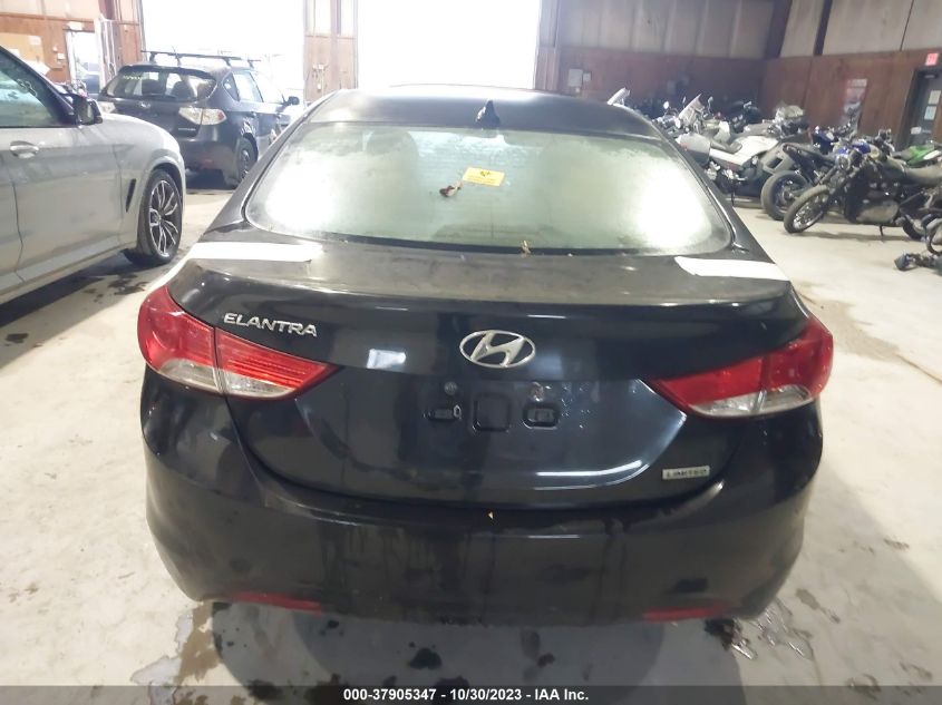 2012 Hyundai Elantra Limited Pzev VIN: 5NPDH4AE2CH128775 Lot: 37905347