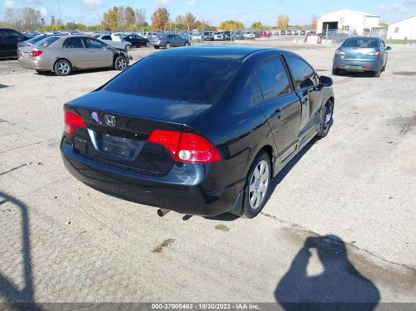 2008 Honda Civic Sdn Lx VIN: 1HGFA16558L008624 Lot: 37905463