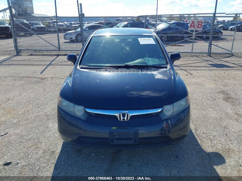 2008 Honda Civic Sdn Lx VIN: 1HGFA16558L008624 Lot: 37905463