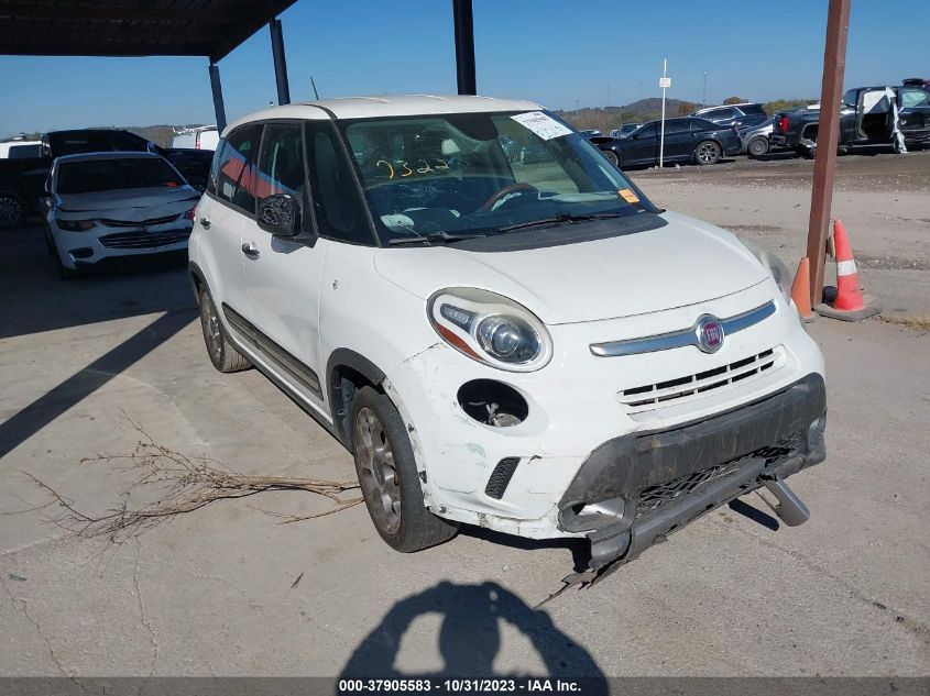 2014 Fiat 500L Trekking VIN: ZFBCFADH1EZ007322 Lot: 37905583