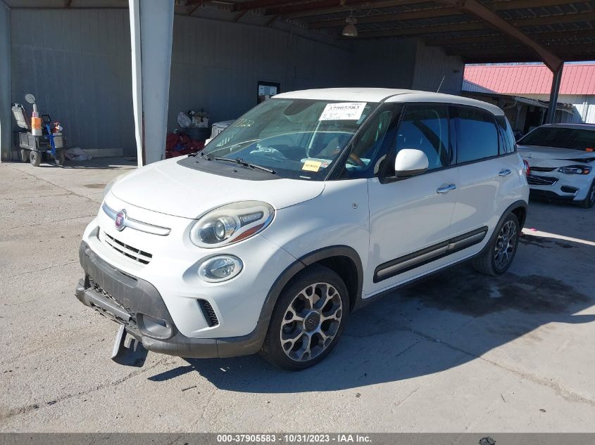 ZFBCFADH1EZ007322 2014 Fiat 500L Trekking