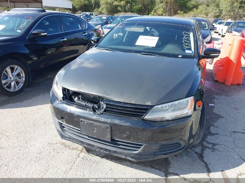 2014 Volkswagen Jetta Sedan Se VIN: 3VWD17AJ7EM437347 Lot: 37905608