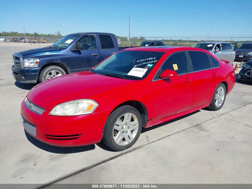 2013 Chevrolet Impala Lt VIN: 2G1WG5E39D1204997 Lot: 37905671