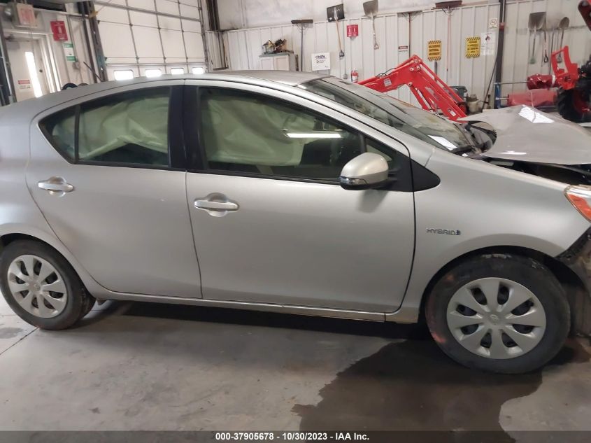 2014 Toyota Prius C One/Three/Two/Four VIN: JTDKDTB35E1569210 Lot: 37905678