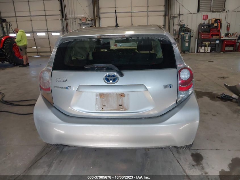 2014 Toyota Prius C One/Three/Two/Four VIN: JTDKDTB35E1569210 Lot: 37905678