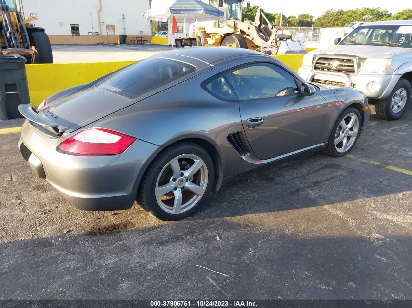 2008 Porsche Cayman VIN: WP0AA29828U760862 Lot: 37905751