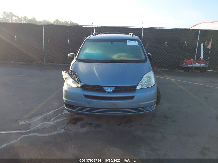 2004 Toyota Sienna Ce/Le VIN: 5TDZA23C54S136746 Lot: 37905754