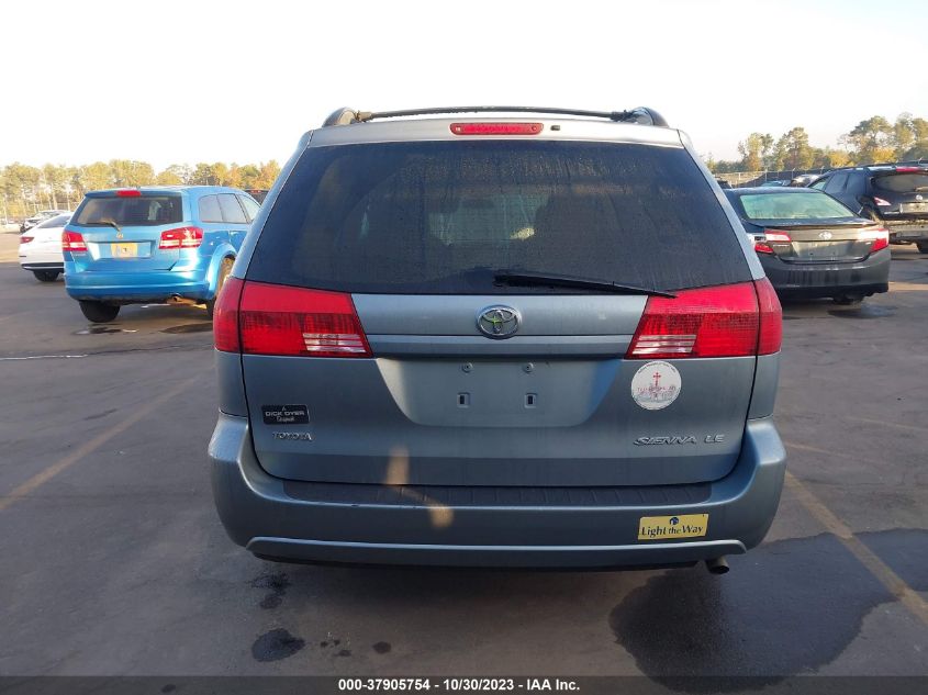 2004 Toyota Sienna Ce/Le VIN: 5TDZA23C54S136746 Lot: 37905754