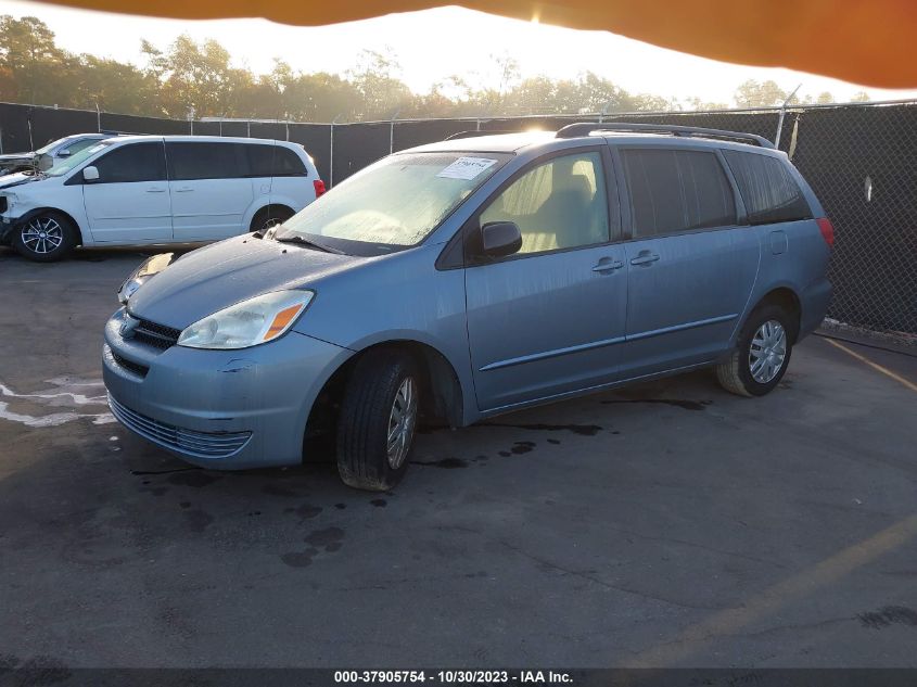 2004 Toyota Sienna Ce/Le VIN: 5TDZA23C54S136746 Lot: 37905754