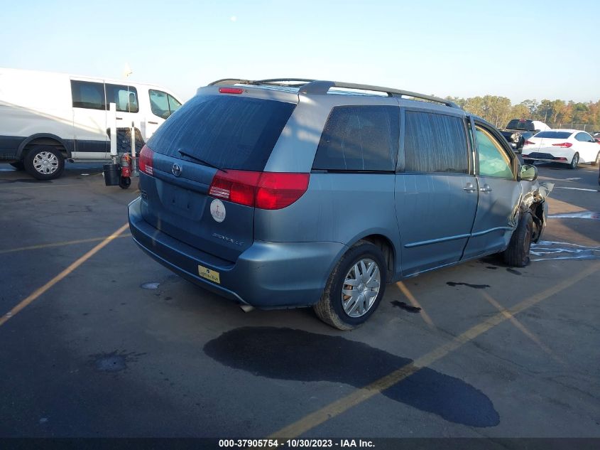 2004 Toyota Sienna Ce/Le VIN: 5TDZA23C54S136746 Lot: 37905754