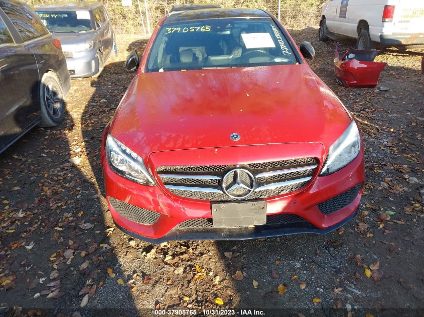 2018 Mercedes-Benz C-Class C 300 VIN: 55SWF4KB7JU240906 Lot: 37905765