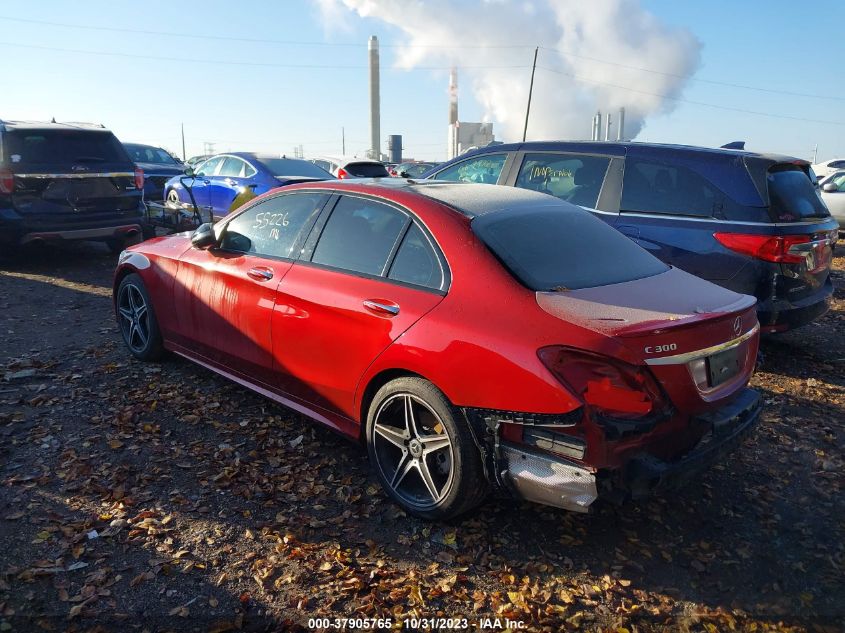 2018 Mercedes-Benz C-Class C 300 VIN: 55SWF4KB7JU240906 Lot: 37905765