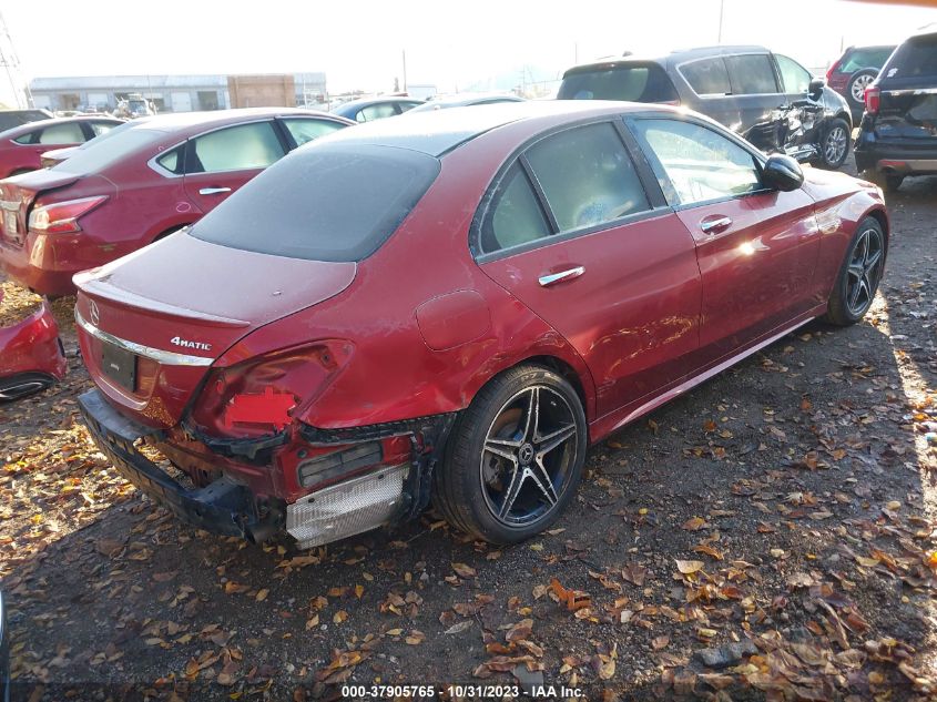 2018 Mercedes-Benz C-Class C 300 VIN: 55SWF4KB7JU240906 Lot: 37905765