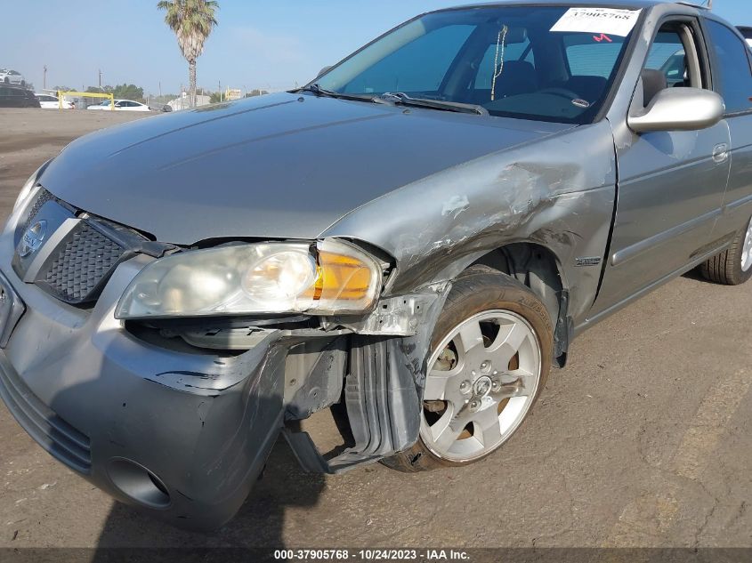 2005 Nissan Sentra 1.8 S VIN: 3N1CB51A75L489618 Lot: 37905768