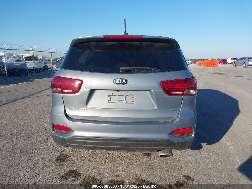 2020 Kia Sorento Lx V6 VIN: 5XYPG4A5XLG674408 Lot: 37905833