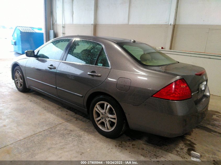 2007 Honda Accord Sdn Ex/Ex-L VIN: 1HGCM56787A074209 Lot: 37905944