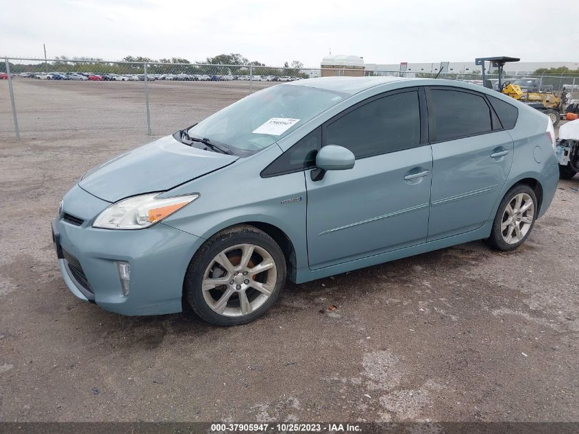 2014 Toyota Prius Four/Five/Three/One/Two VIN: JTDKN3DU1E1804947 Lot: 37905947