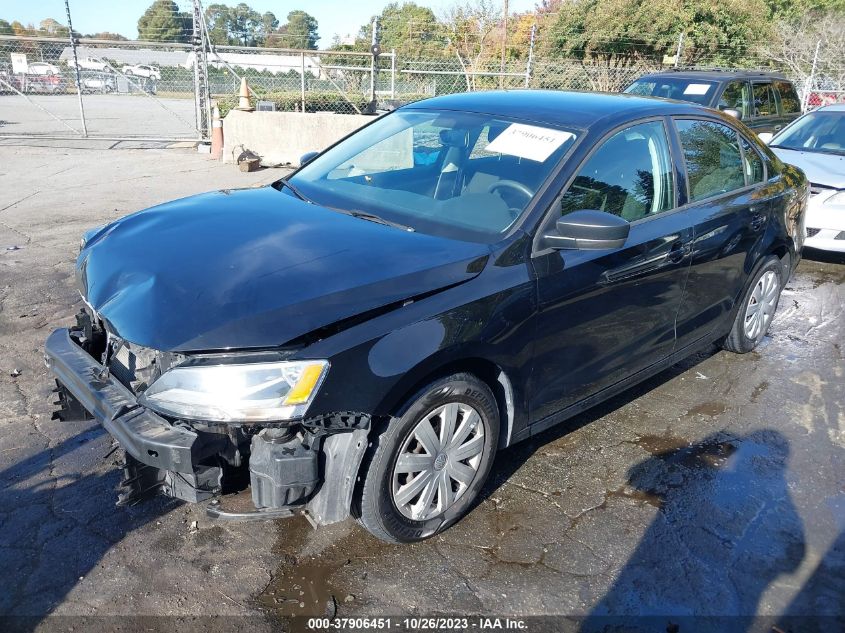 2015 Volkswagen Jetta Sedan 2.0L S VIN: 3VW2K7AJ0FM331070 Lot: 37906451