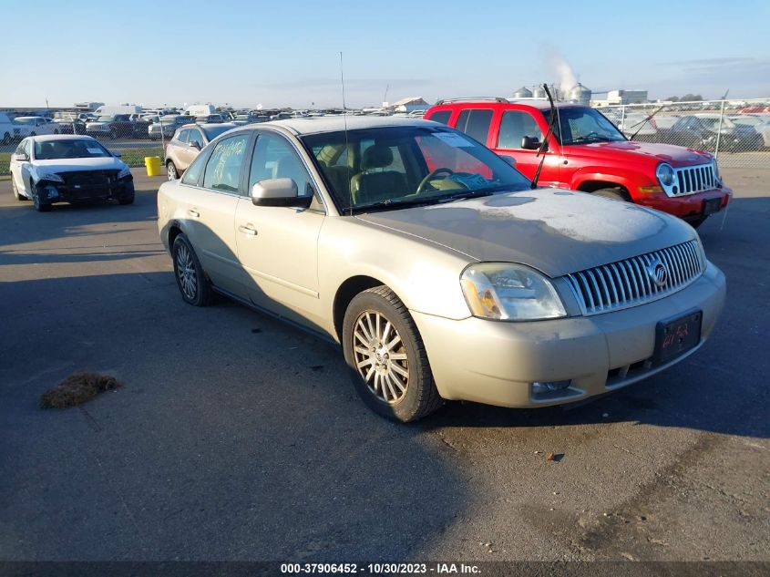 2005 Mercury Montego Premier VIN: 1MEFM43165G615157 Lot: 37906452