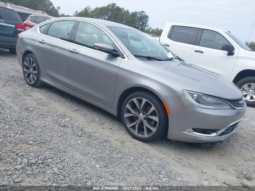 2015 Chrysler 200 C VIN: 1C3CCCCG2FN515483 Lot: 37906495