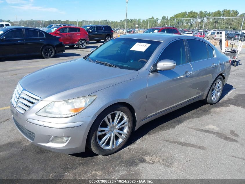 2009 Hyundai Genesis VIN: KMHGC46F59U054288 Lot: 37906523