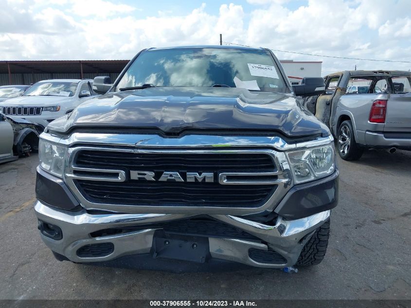 2019 Ram 1500 Big Horn/Lone Star 4X4 5'7" Box VIN: 1C6SRFFT7KN668653 Lot: 37906555