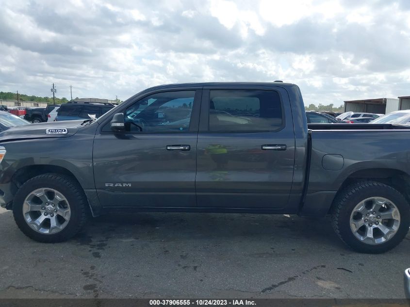 2019 Ram 1500 Big Horn/Lone Star 4X4 5'7" Box VIN: 1C6SRFFT7KN668653 Lot: 37906555