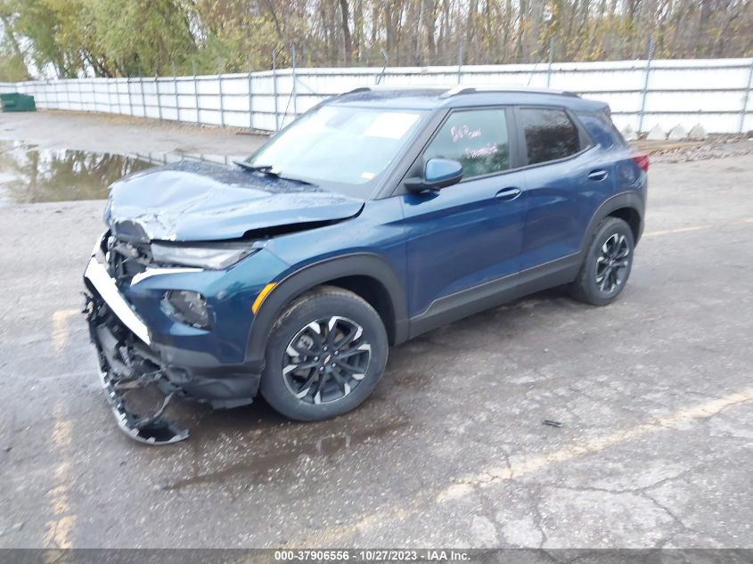 2021 Chevrolet Trailblazer Lt VIN: KL79MRSL9MB102797 Lot: 37906556