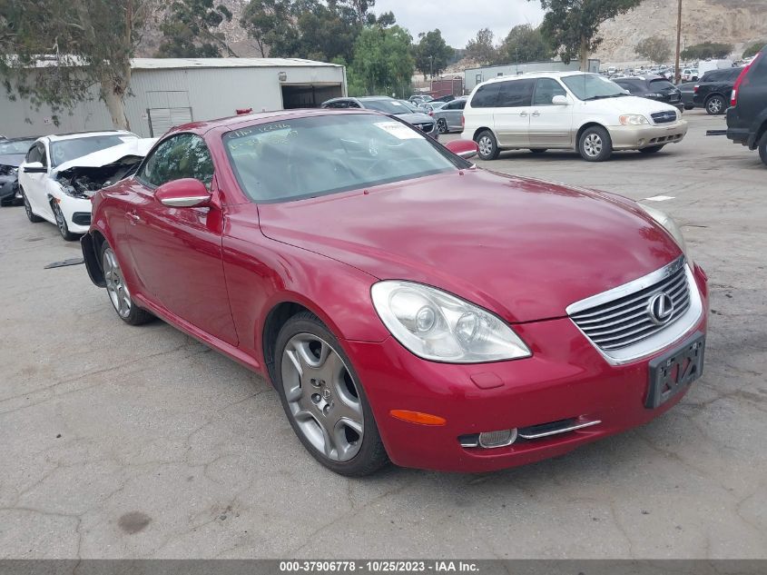 2008 Lexus Sc 430 VIN: JTHFN45Y189017882 Lot: 37906778