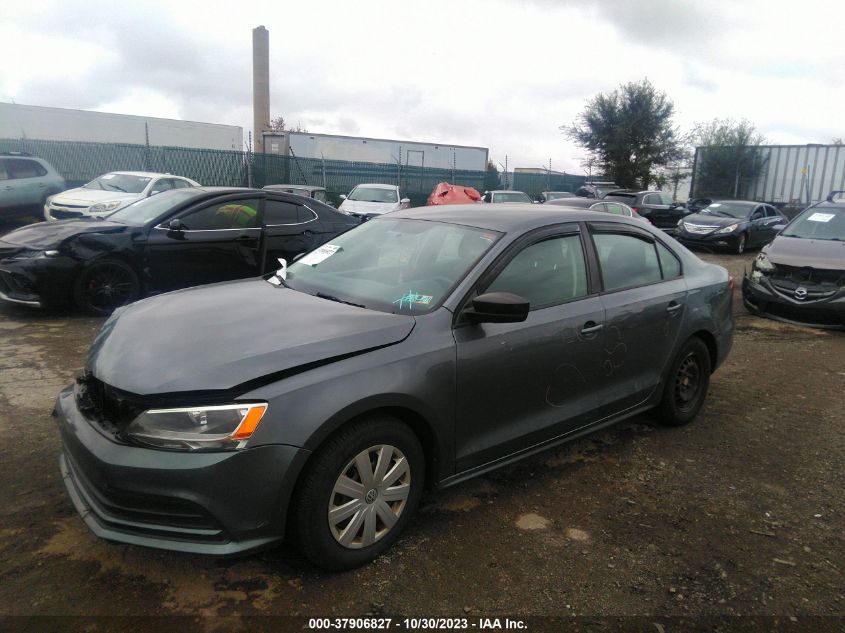 2016 Volkswagen Jetta Sedan 1.4T S VIN: 3VW267AJ1GM286842 Lot: 37906827