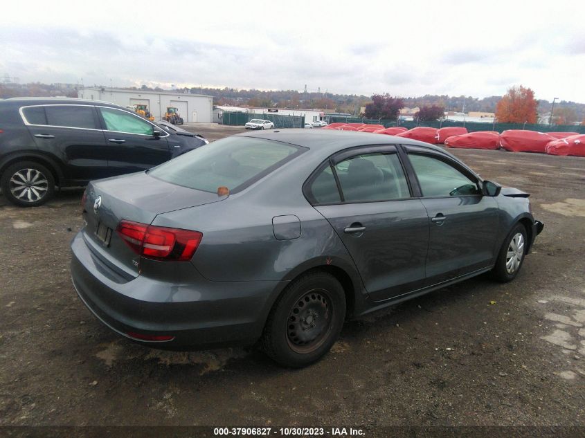 2016 Volkswagen Jetta Sedan 1.4T S VIN: 3VW267AJ1GM286842 Lot: 37906827