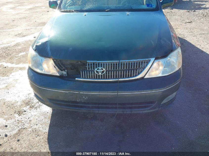 2001 Toyota Avalon Xl W/Bucket Seats VIN: 4T1BF28B51U152550 Lot: 37907185