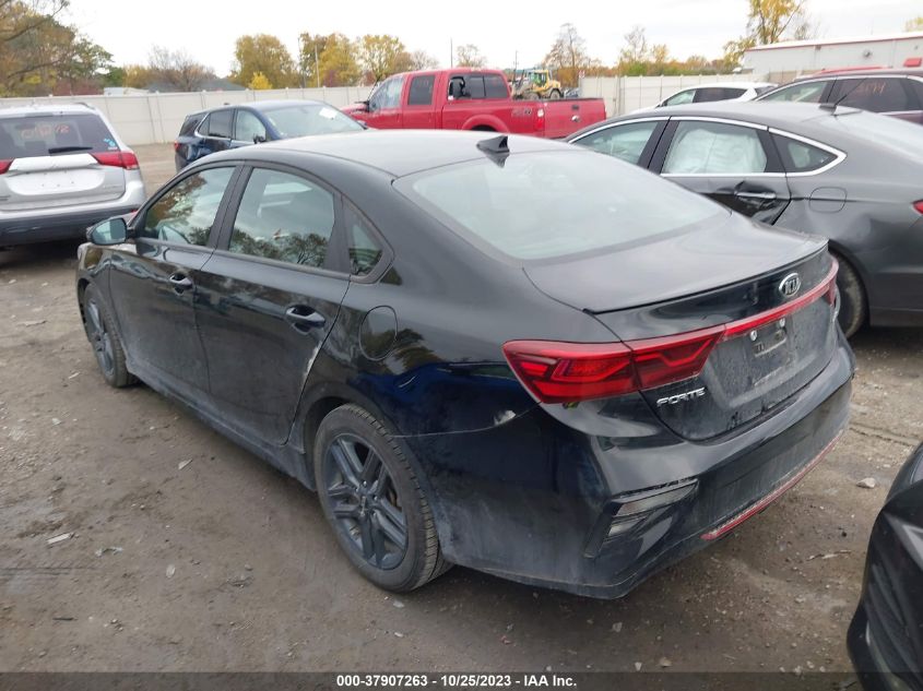 2021 Kia Forte Gt-Line VIN: 3KPF34AD0ME375166 Lot: 37907263