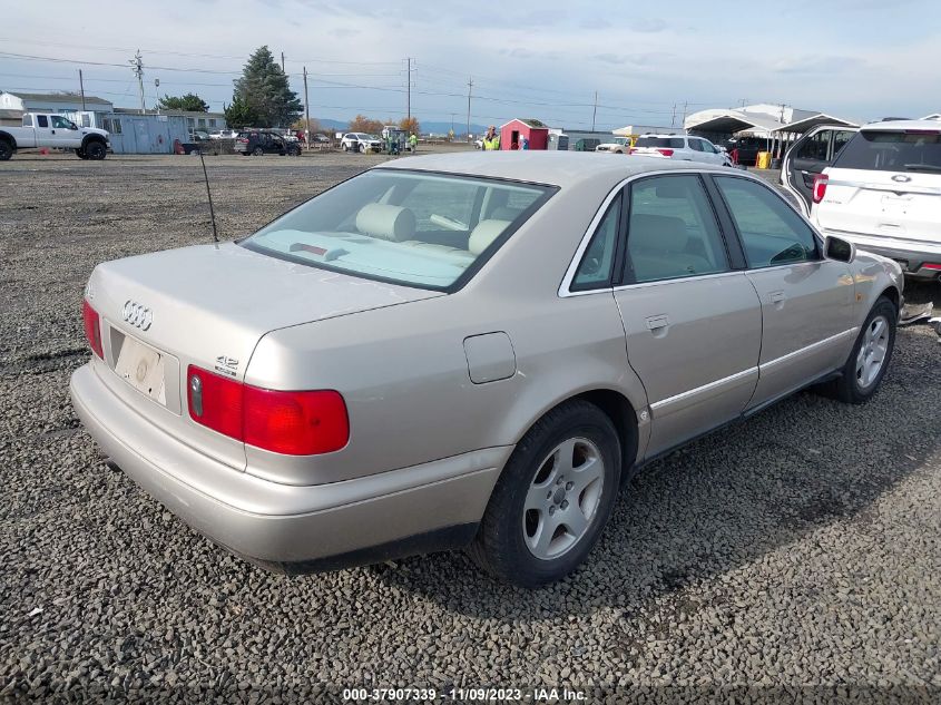 1999 Audi A8 VIN: WAUBG34D6XN002414 Lot: 37907339