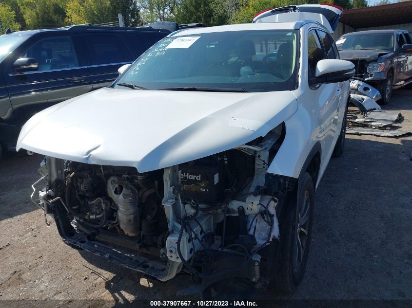 2019 Toyota Highlander Se/Xle VIN: 5TDKZRFH2KS336667 Lot: 37907667