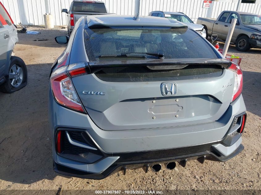 2021 Honda Civic Hatchback Sport VIN: SHHFK7H42MU209038 Lot: 37907987