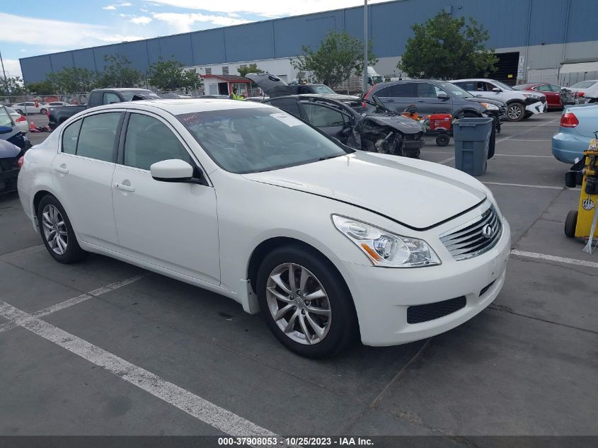 2009 Infiniti G37 Sedan Journey VIN: JNKCV61E39M014586 Lot: 37908053