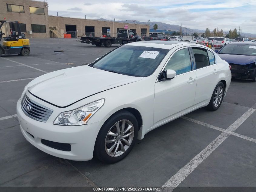 2009 Infiniti G37 Sedan Journey VIN: JNKCV61E39M014586 Lot: 37908053